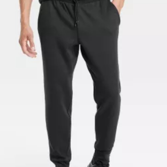 all in motion Pants Nwt Mens All In Motion Black Cotton Fleece